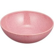 Days ボウル 直径約19×7cm スモーク ピンク 日本製 36K376-04