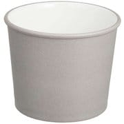 Bake ナチュラル ボウル 口径約10×8cm 370ml ホワイト 日本製 36K378-12