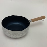 IH対応フッ素槌目雪平鍋 18cm カン付