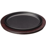 MTI鉄ステーキ皿 小判 24.5cm 057317024