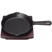 MTI鉄ステーキ皿 丸 柄付 15cm 057318015