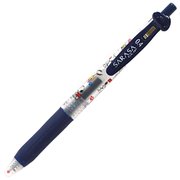スヌーピーサラサマスコットクリップ ブルーブラックインク0.4mm ES290BB