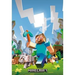 108-L770 Minecraft（マインクラフト） スティーブの冒険 [ジグソーパズル 108ラージピース]