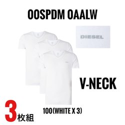 3枚組インナーシャツ 並行輸入品 00SPDM-0AALW-100 Mサイズ
