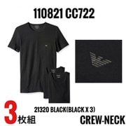 3枚組インナーシャツ 並行輸入品 110821 CC722 21320 Lサイズ