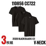 3枚組インナーシャツ 並行輸入品 110856 CC722 21320 Lサイズ