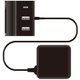 USB AC充電器 合計最大3.4A USB-C×1/USB-A×2 ブラック JKTP2A1C34BK
