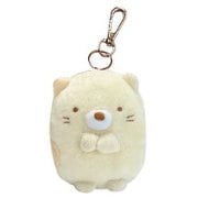 すみっコぐらし ぬいぐるみキーカバー ねこ [キャラクターグッズ]