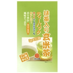 抹茶入り玄米茶 ティーバッグ（5g×32P）160g