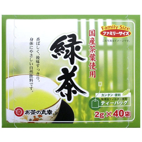 緑茶 ティーバッグ（2g×40P）80g
