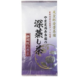 天皇杯受賞茶園やまま満寿多園の深むし茶 100g
