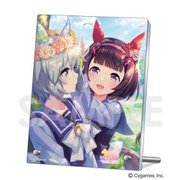 ウマ娘 プリティーダービー アクリルプレート 5. ニシノフラワー [キャラクターグッズ]