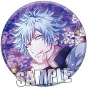 うたの☆プリンスさまっ♪ Shining Live 缶バッジ 桜吹雪、花かがりの夜 アナザーショット Ver. 黒崎蘭丸 [キャラクターグッズ]