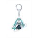 初音ミクシリーズ teffish 描き下ろし ホログラムアクリルキーホルダー 学生服 Ver. 初音ミク [キャラクターグッズ]