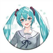 初音ミクシリーズ teffish 描き下ろし 缶バッジ 学生服 Ver. 初音ミク [キャラクターグッズ]