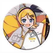 初音ミクシリーズ 如月憂 描き下ろし 缶バッジ スポーティー Ver. 鏡音リン [キャラクターグッズ]