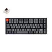 Keychron K2（V2） ワイヤレス・メカニカルキーボード RGB 日本語新配列（テンキーレス） Gateron茶軸 K2/V2-87-RGB-Brown-JP-rev