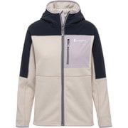 Abrazo Hooded Full-Zip Fleece Jacket Women's 5042315 Black/Cream XSサイズ [アウトドア ウインドブレーカー レディース]