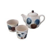筆青 ポット茶器揃 7-2078