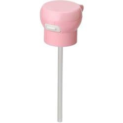 ペットボトル ストロー キャップ アタッチメント付き ピンク 385909