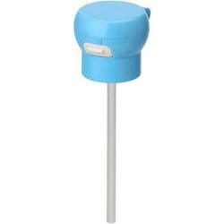 ペットボトル ストロー キャップ アタッチメント付き ブルー 385961