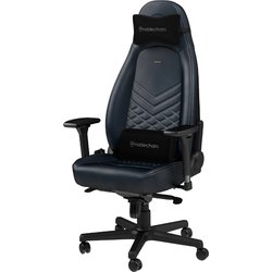 ゲーミングチェア ICON - Real Leather（アイコン リアルレザー） ミッドナイトブルー NBL-ICN-RL-MBG-SGL