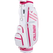 BG CG CRT SPORT WMS WHT/PNK 22 JM [キャディバッグ/カート式/レディス/8型/46インチ対応/ホワイト×ピンク/2022年モデル]