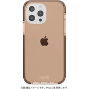15291 [Seethru シースルー iPhone 13 Pro用 クリアケース Dark Brown]