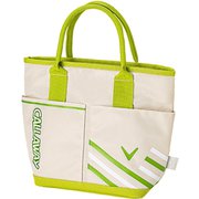 TR CG SPORT MINI TOTE WMS BEI/GRN 22 JM [ミニトート/レディス/ベージュ×グリーン]