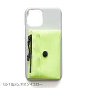 SC-03-022 Neon Yellow [シェイクジップポーチ / iPhone 12/12 Pro用]