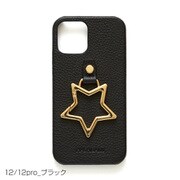 Ha-2008-744 BLACK [BIGスター iPhoneケース iPhone 12/12 Pro用]