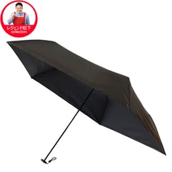 レジェンド松下コレクション 折りたたみ傘 晴雨兼用 Gゼロポケット傘 50cm 手開き式 5本骨 UVカット 遮熱効果 ブラック GZPK20-BK