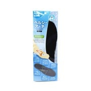62041504 [ヘルシーアーチインソール 男性用 M（25.0～25.5cm） クロ]