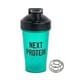 NEXT PROTEIN シェイカー ステンレスボール付 400ml グリーン