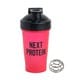 NEXT PROTEIN シェイカー ステンレスボール付 400ml レッド