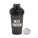 NEXT PROTEIN シェイカー ステンレスボール付 400ml ブラック