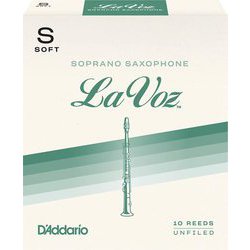 RIC10SF [ダダリオ リード ソプラノサックス用 LA VOZ 硬さ：Soft/10枚入り]