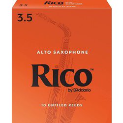 RJA1035 [ダダリオ リード アルトサックス用 RICO 硬さ：3.5/10枚入り]