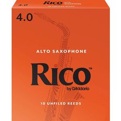 RJA1040 [ダダリオ リード アルトサックス用 RICO 硬さ：4.0/10枚入り]