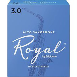RJB1030 [ダダリオ リード アルトサックス用 ROYAL 硬さ：3.0/10枚入り]