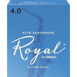 RJB1040 [ダダリオ リード アルトサックス用 ROYAL 硬さ：4.0/10枚入り]