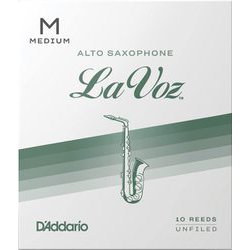 RJC10MD [ダダリオ リード アルトサックス用 LA VOZ 硬さ：Medium/10枚入り]