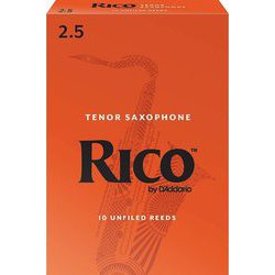 RKA1025 [ダダリオ リード テナーサックス用 RICO 硬さ：2.5/10枚入り]