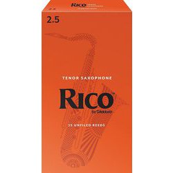RKA2525 [ダダリオ リード テナーサックス用 RICO 硬さ：2.5/25枚入り]