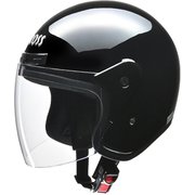 ジェットヘルメット フリーサイズ(57~60cm未満) PSC・SG・全排気量対応・UVカット CR-720 ブラック