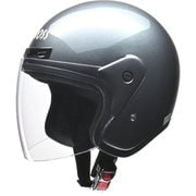 ジェットヘルメット フリーサイズ(57~60cm未満) PSC・SG・全排気量対応・UVカット CR-720 ガンメタリック