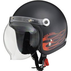 BC-10 スモールジェットヘルメット フリーサイズ （57～60cm未満） ファイアエンジェル