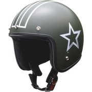 GRENVER スモールジェットヘルメット フリーサイズ (57~60cm未満) MAT.GR