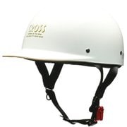 ハーフヘルメット CROSS(クロス) CR-680 フリーサイズ(57~60cm未満) PSC/SG 125cc以下用 ホワイト