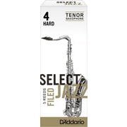 RSF05TSX4H [ダダリオ リード テナーサックス用 SELECT JAZZ FILED 硬さ：4H/5枚入り]